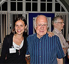 Flavia e Peter Higgs